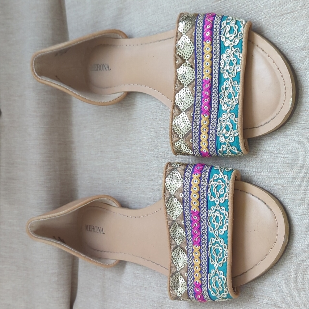 Merona flat sandals